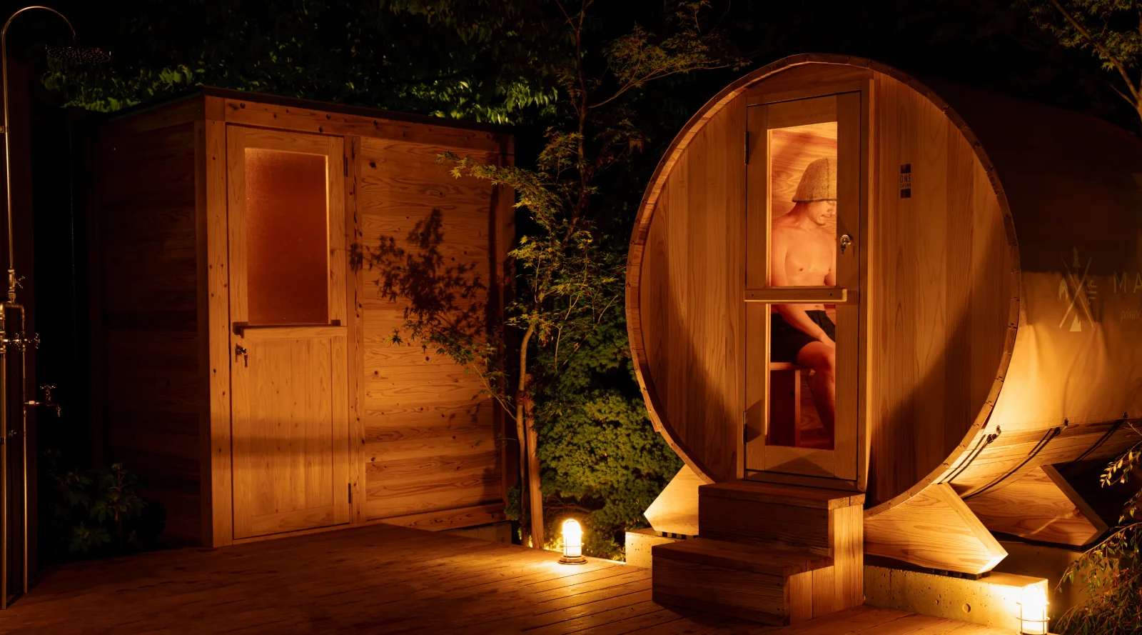 MATKA private outdoor sauna