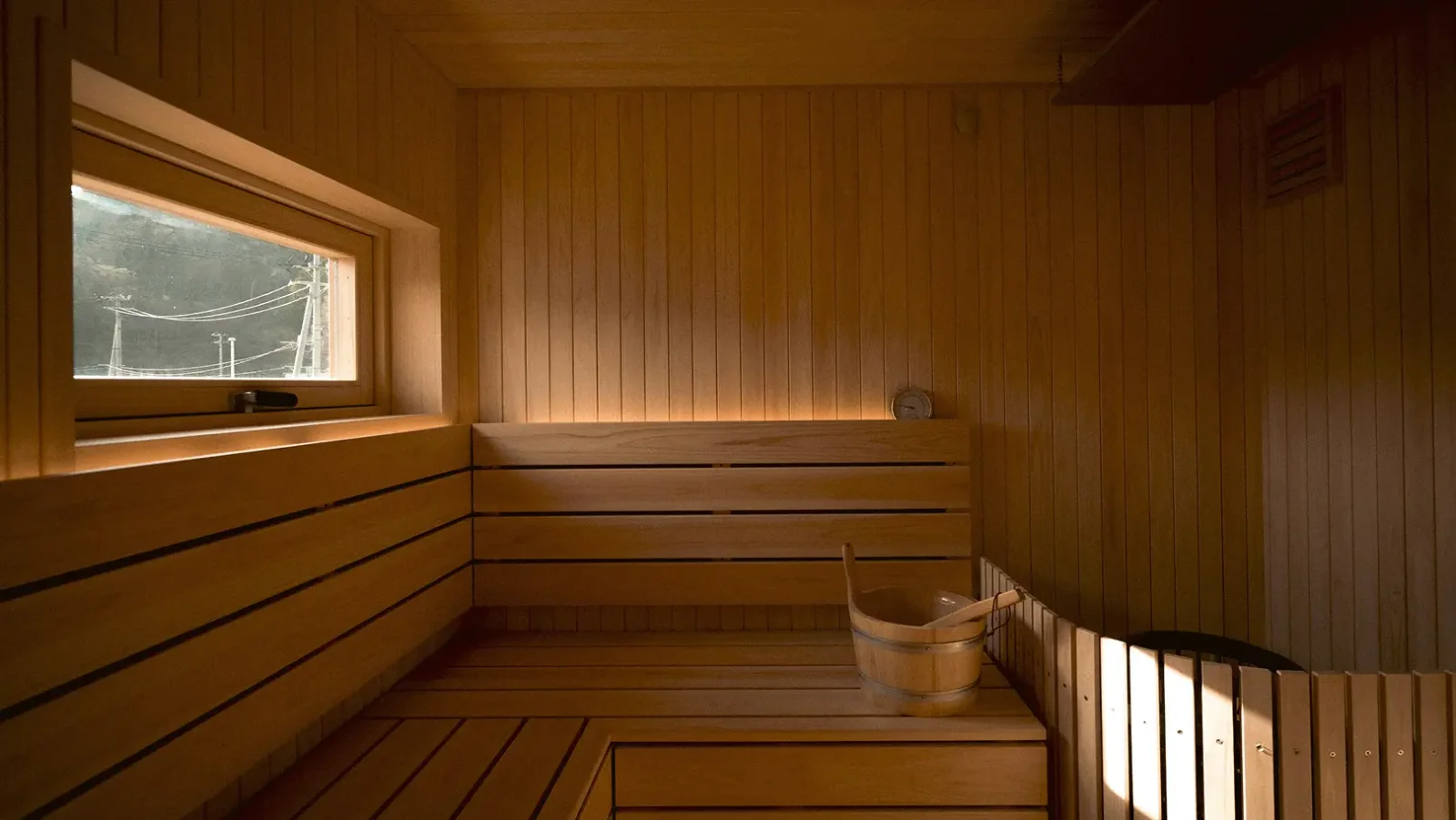 おながわ海岸広場 SAUNA & CABINS 風のサウナ